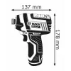 Bosch GDR 12V-105 Professional 1/4 cala 2600 obr./min 105 N⋅m Czarny, Niebieski