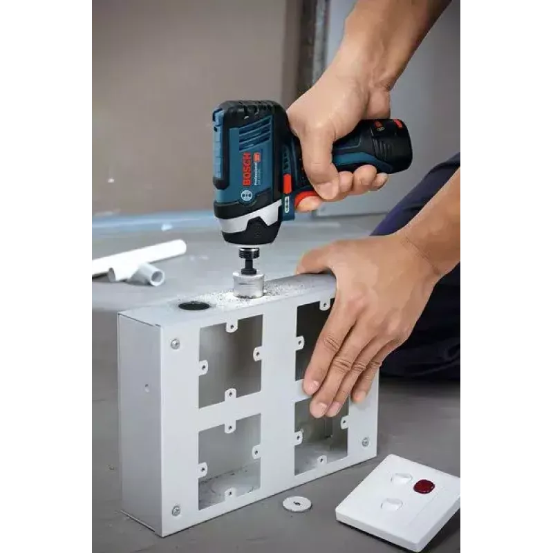 Bosch GDR 12V-105 Professional 1/4 cala 2600 obr./min 105 N⋅m Czarny, Niebieski