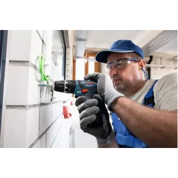 Bosch GSB 10,8-2-LI Professional Keyless Czarny, niebieski, czerwony