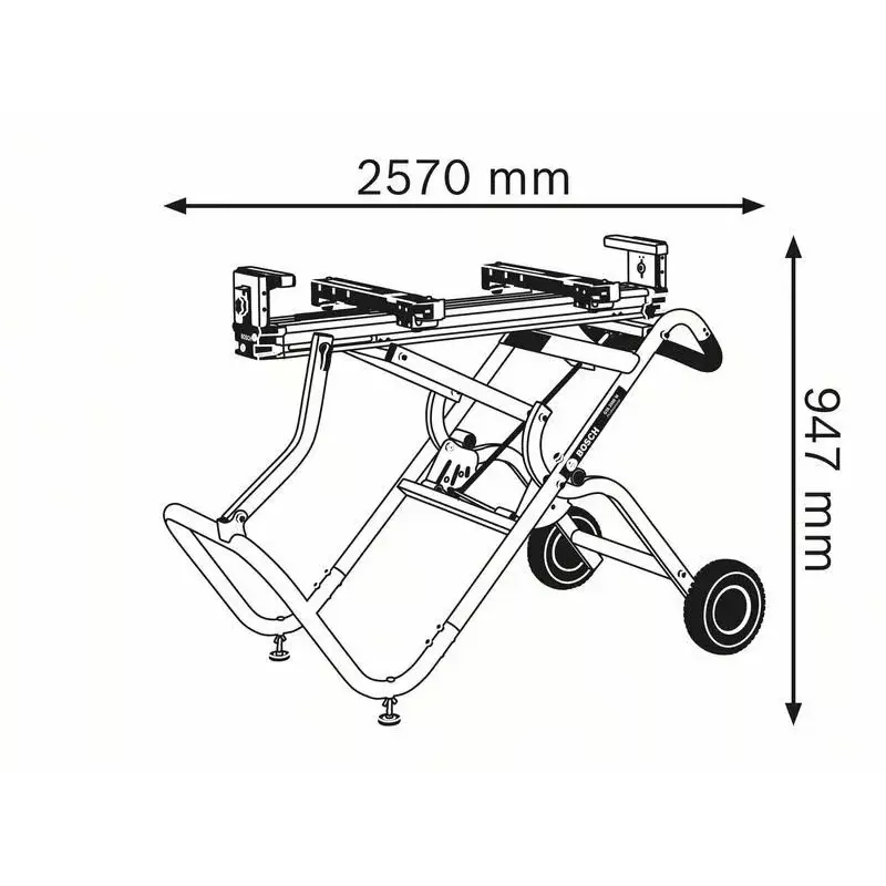 Bosch GTA 2500 W Professional kozioł składany