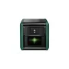 Poziomica laserowa Bosch Quigo zielony ze statywem 1,1 m — kompaktowy zestaw lasera krzyżowego