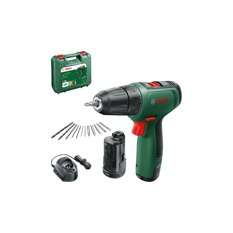 Bosch EasyDrill 1200 1500 RPM Bezkluczowy 940 g Czarny, Zielony