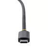 StarTech.com Adapter wideo USB-C, Adapter USB-C do HDMI DVI VGA, Do 4K 60 Hz, Aluminium, Wieloportowy adapter wideo, Zgodny z Thunderbolt 3 / 4, Adapter podróżny USB Type-C
