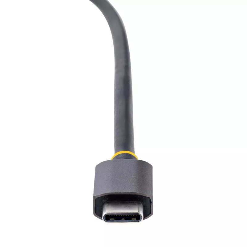 StarTech.com Adapter wideo USB-C, Adapter USB-C do HDMI DVI VGA, Do 4K 60 Hz, Aluminium, Wieloportowy adapter wideo, Zgodny z Thunderbolt 3 / 4, Adapter podróżny USB Type-C