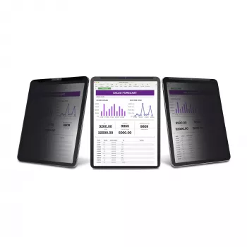 StarTech.com 4-kierunkowy filtr prywatyzujący do 11-calowego iPada Pro, do orientacji pionowej/poziomej, obsługa dotyku, kąt widzenia +/- 30°, blokuje do 51% światła niebieskiego, antyodblaskowy