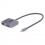 StarTech.com Adapter wideo USB C, adapter wieloportowy USB C na HDMI VGA, audio 3,5 mm, 4K 60 Hz HDR, przesył mocy 100 W PD, zgodny z Thunderbolt 3/4 – podróżny adapter wyświetlacza USB C