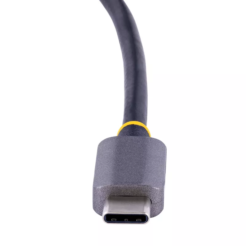 StarTech.com Adapter wideo USB C, adapter wieloportowy USB C na HDMI VGA, audio 3,5 mm, 4K 60 Hz HDR, przesył mocy 100 W PD, zgodny z Thunderbolt 3/4 – podróżny adapter wyświetlacza USB C