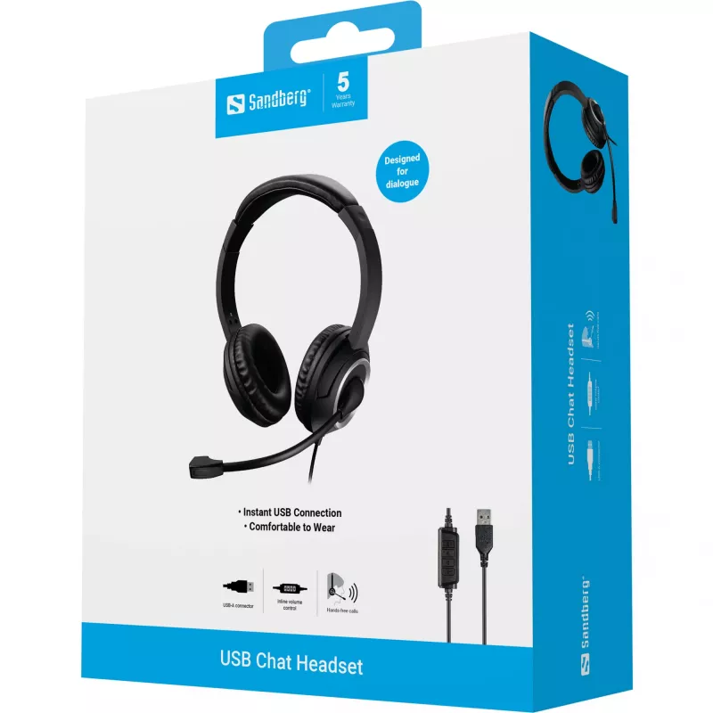 Headset Sandberg USB Chat Headset
