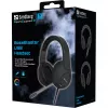 Zestaw słuchawkowy SANDBERG BossBlaster USB — przewodowy zestaw słuchawkowy gamingowy, 20–20000 Hz, kabel 2 m, 240 g, czarny