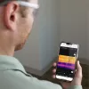 Kamera termowizyjna Flir Systems E8-PRO — 320×240 pikseli, czułość termiczna 40 mK, IFOV 1,8 mRad, wyświetlacz 3,5 cala, obudowa metalowa, czarna