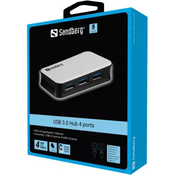 Sandberg USB 3.0 Hub 4 porty