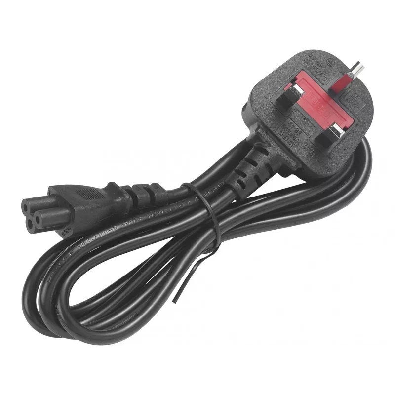 Zasilacz do laptopa Sandberg 90W EU+UK Wejście 100-240V Czarny