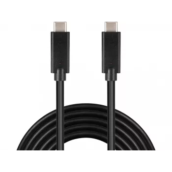 Sandberg USB-C USB-C 2M USB 3.1 Gen.2, 2 m, USB C, USB C, USB 3.2 Gen 2 (3.1 Gen 2), Męski/Męski, Czarny