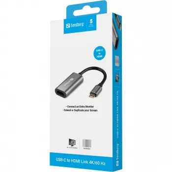 USB-C to HDMI Link 4K/60 Hz Sandberg 136-12