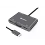 Sandberg USB-C Dock 2xHDMI+1xVGA+USB+PD