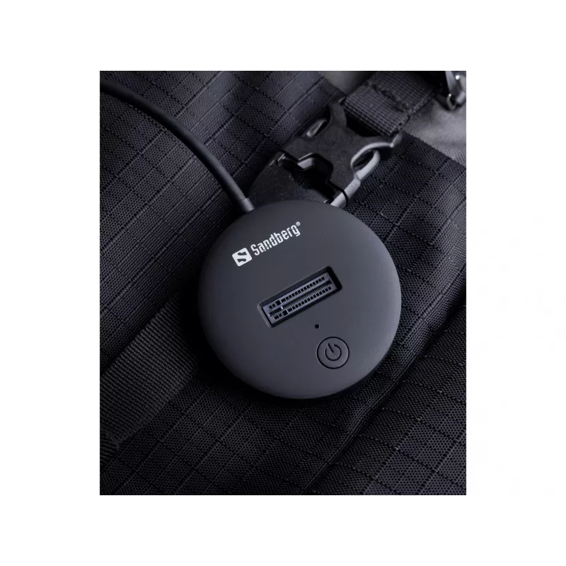 Sandberg USB 3.2 Dock for M.2+NVMe SSD 4TB Czarny