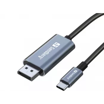 Kabel Sandberg USB-C do DisplayPort 2M USB typu C DisplayPort 2 m