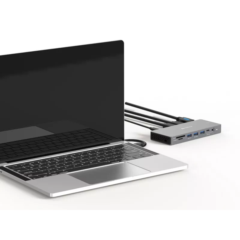 Sandberg USB-C 13w1 DockingStation Pro Przewodowa USB 3.2 Gen 1 Type-C