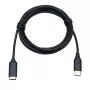 Przedłużacz Jabra Link: USB-C na USB-C, 1,2 m, USB C, USB C, Czarny