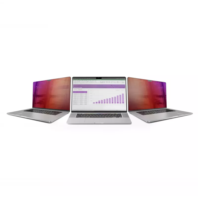 Filtr prywatyzujący StarTech.com do MacBook Pro 14 inch 21/23, złoty filtr o zwiększonej prywatności, osłona bezpieczeństwa komputera, dwustronna osłona ekranu, +/-30°
