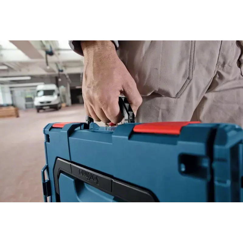 Bosch 1 600 A01 6NC skrzynka do przechowywania Prostokątny Akrylonitryladienobuta-dienostyren (ABS) Niebieski