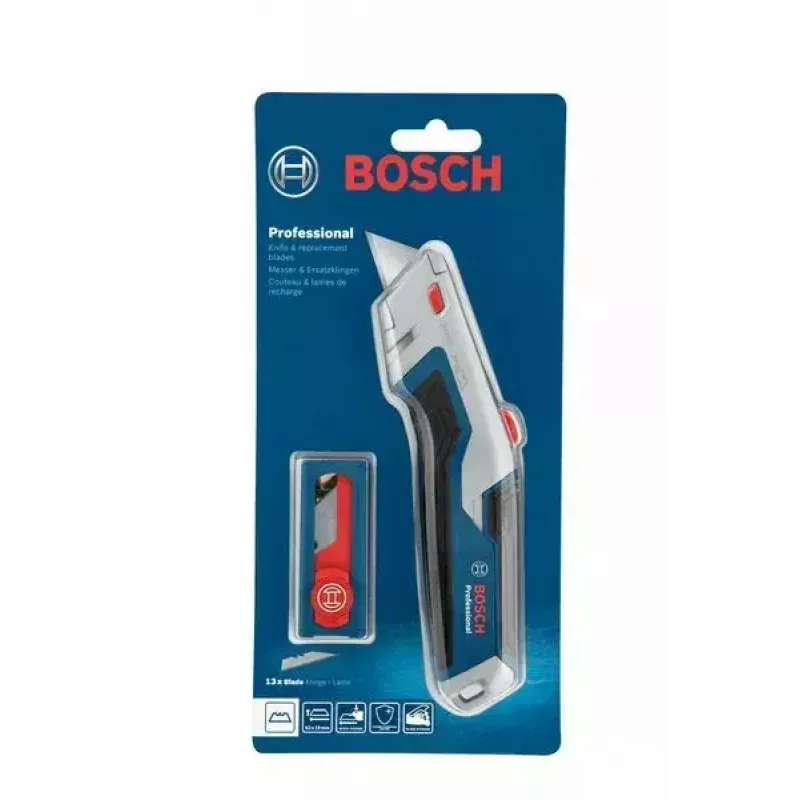 Nóż uniwersalny Bosch 1 600 A02 7M5 niebieski Ostrze żyletkowe 6,3 cm