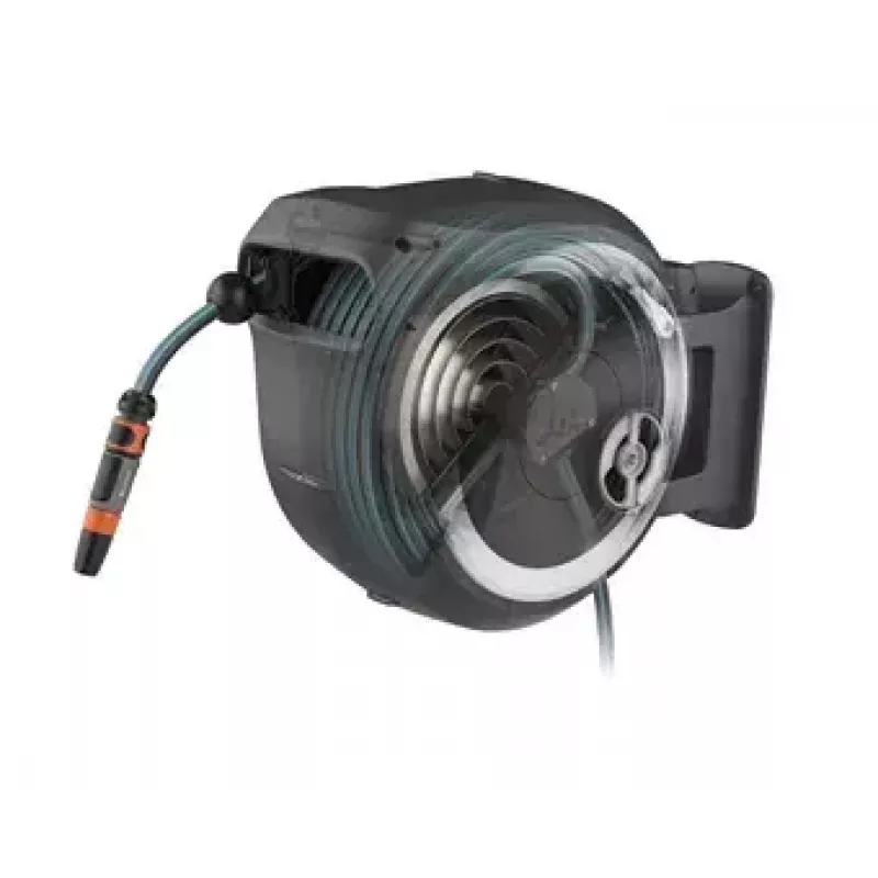 Bęben ścienny Gardena RollUp Automatic czarno-szary
