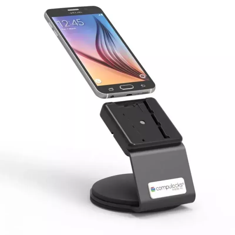 Uniwersalny stojak zabezpieczający EMV do smartfona, czarny Compulocks 199BSLDDCKB