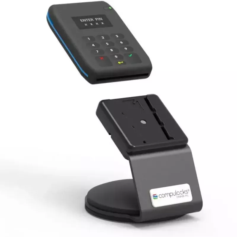 Uniwersalny stojak zabezpieczający EMV do smartfona, czarny Compulocks 199BSLDDCKB