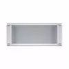 StarTech.com Ergonomiczna podstawka pod monitor, do 33lb/15kg, stała wysokość 3,5in/9cm, podstawka pod monitor/laptop na biurko, platforma stalowa, szybki montaż, optymalizacja przestrzeni roboczej
