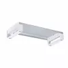 StarTech.com Ergonomiczna podstawka pod monitor, do 33lb/15kg, stała wysokość 3,5in/9cm, podstawka pod monitor/laptop na biurko, platforma stalowa, szybki montaż, optymalizacja przestrzeni roboczej