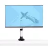 Uchwyt biurkowy do monitora StarTech.com do ekranów 27 inch 16:9 lub 30 inch 21:9 Ultrawide, VESA 75x75/100x100, beznarzędziowa regulacja ramienia, zacisk C/przepust, ramię ze sprężyną