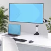 Uchwyt biurkowy do monitora StarTech.com do ekranów 27 inch 16:9 lub 30 inch 21:9 Ultrawide, VESA 75x75/100x100, beznarzędziowa regulacja ramienia, zacisk C/przepust, ramię ze sprężyną