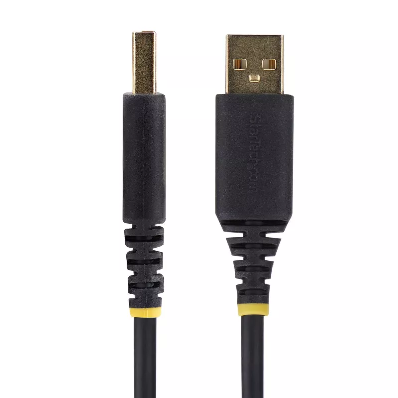 StarTech.com 1ft (30cm) USB do Null Modem Serial adapter kablowya, COM Retention, FTDI, USB-A do DB9 RS232, Wymienne nakrętki/śruby DB9, Windows/macOS/Linux