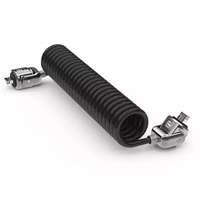 Security kabel Lock Compulocks CL02H Dual Head Coiled T-bar