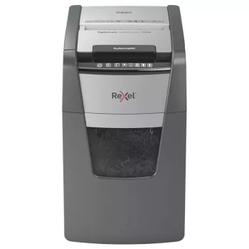Rexel Optimum AutoFeed+ 150M niszczarka do papieru Mikro-cięcie 55 dB 22 cm Czarny, Szary