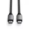 Kabel USB-C na USB-C Satechi ST-TCC2MM — 2 m, czarno-szary, 0,48 Gbit/s