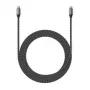Kabel USB-C na USB-C Satechi ST-TCC2MM — 2 m, czarno-szary, 0,48 Gbit/s