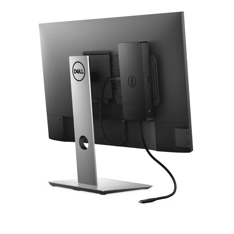 DELL WD19TBS-180W Przewodowa stacja dokująca USB 3.2 Gen 2 (3.1 Gen 2) Type-C Czarny