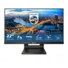 Philips B Line 222B1TC/00 monitor komputerowy 54,6 cm (21,5 cala) 1920 x 1080 pikseli Full HD LED ekran dotykowy Czarny