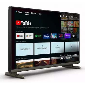 Philips 24HFL4518/12 telewizor hotelowy 61 cm (24 cale) HD 250 cd/m² Smart TV Czarny 6 W