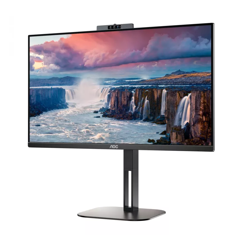 Monitor komputerowy AOC V5 24V5CW/BK 60,5 cm (23,8 cala) 1920 x 1080 pikseli Full HD LED Czarny