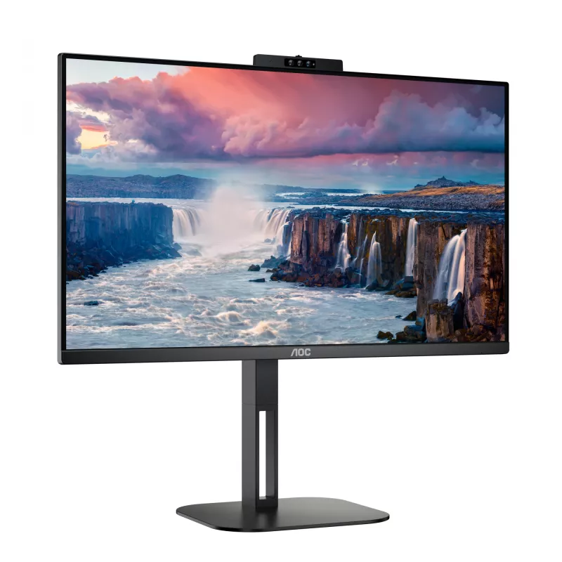 Monitor komputerowy AOC V5 24V5CW/BK 60,5 cm (23,8 cala) 1920 x 1080 pikseli Full HD LED Czarny