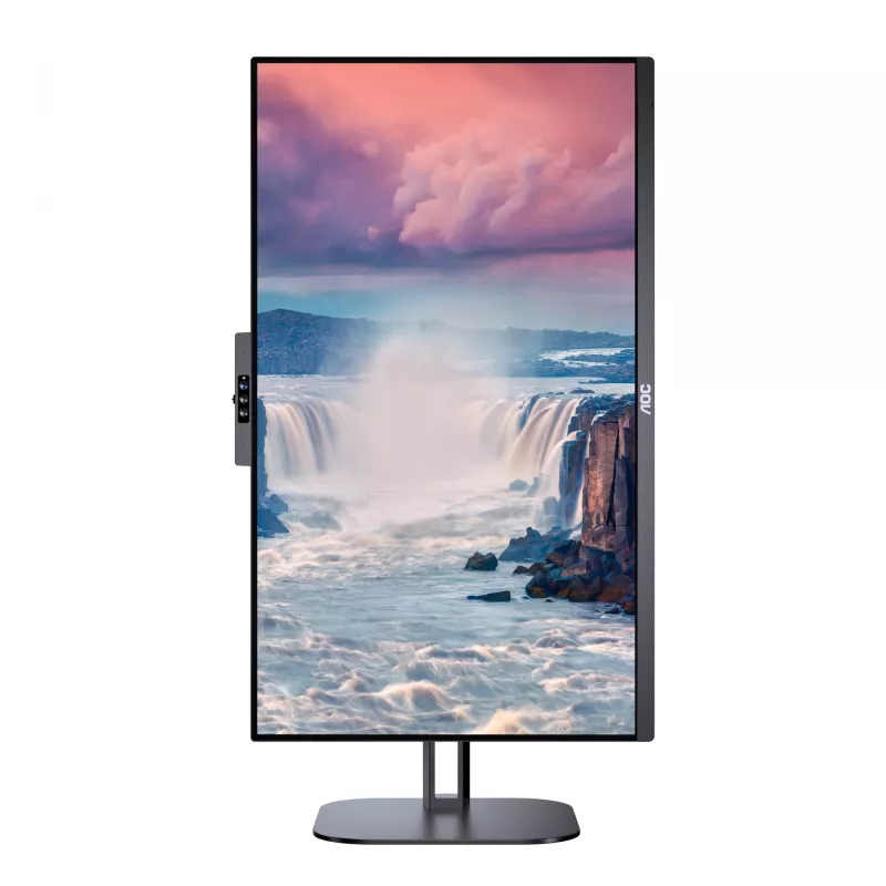 Monitor komputerowy AOC V5 24V5CW/BK 60,5 cm (23,8 cala) 1920 x 1080 pikseli Full HD LED Czarny