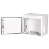 Szafka naścienna ROLINE Pro 9U 600x450 IP55 szara