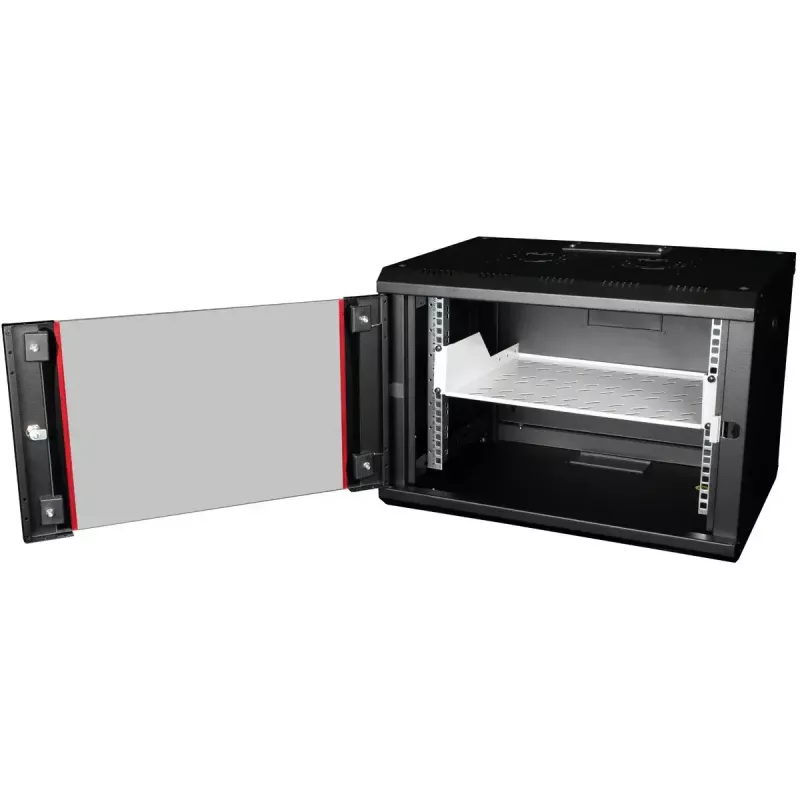 Półka rack ROLINE 19-calowa 2 U 350 T 25kg ładowność szary