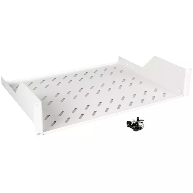 Półka rack ROLINE 19-calowa 2 U 350 T 25kg ładowność szary