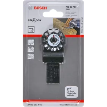 Bosch Starlock AIZ 20 AB Metal BIM brzeszczot zagłębiany, 20 mm