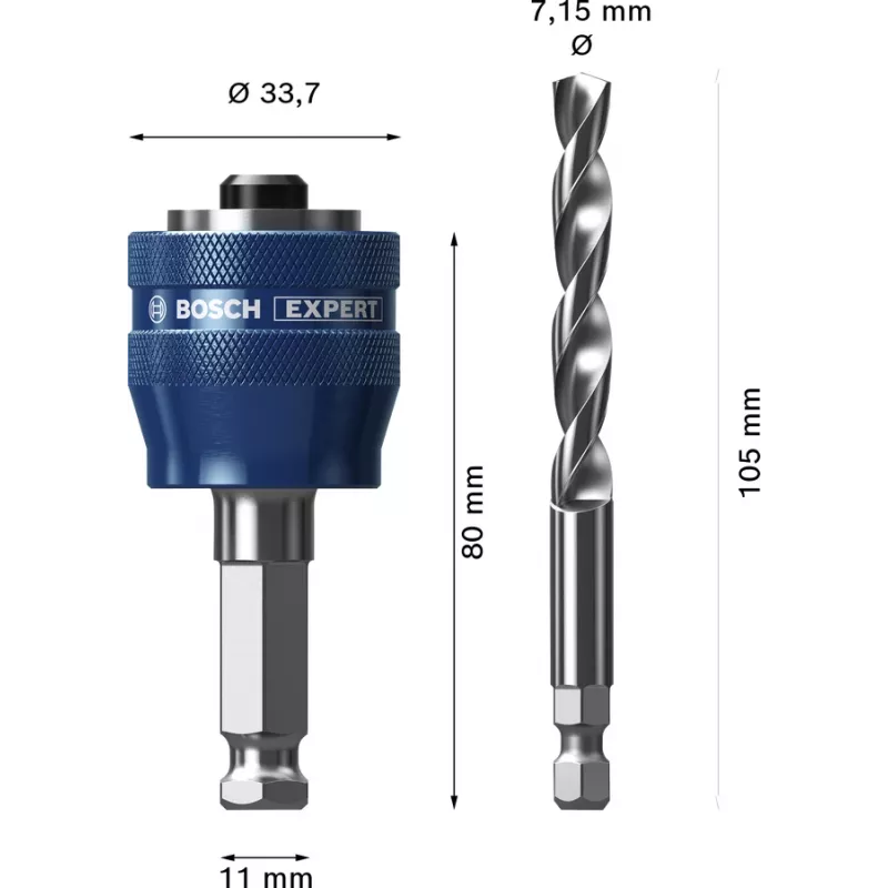 Bosch Expert 2 608 900 527 nasadka wiertarska adapter otwornicy