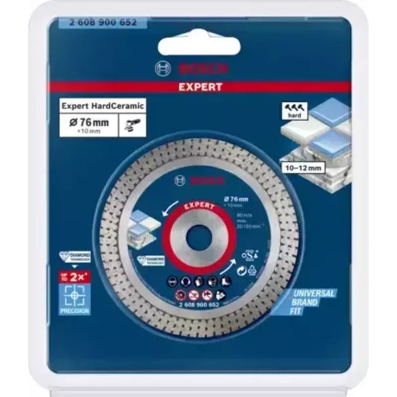 Bosch 2 608 900 652 tarcza tnąca do narzędzi obrotowych do szlifowania/piaskowania Płytki, Ceramika, Kamień